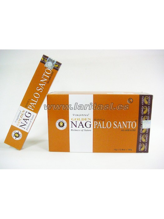 Golden Nag Palo Santo 15gr (12x15gr)